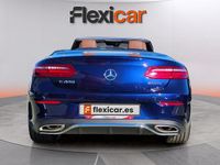 Usado Mercedes E400 333 CV (244 kW) 2018 Azul Descapotable