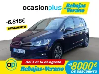Usado VW Touran Advance 150 CV (110 kW) 2021 Azul Monovolumen