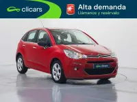 Usado Citroën C3 PureTech 82 CV (60 kW) 2016 Rojo Utilitario
