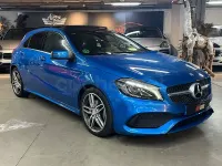 Usado Mercedes A200 AMG line 136 CV (100 kW) 2016 Azul Utilitario