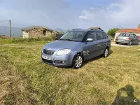 Usado Skoda Fabia Comfort 80 CV (58 kW) 2008 Azul Familiar