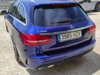 Usado Mercedes C220 170 CV (125 kW) 2014 Azul Berlina