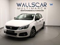 Usado Peugeot 308 Style 100 CV (73 kW) 2018 Blanco Berlina