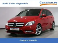 Usado Mercedes B180 109 CV (80 kW) 2014 Rojo Utilitario