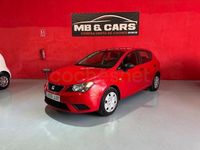 Usado Seat Ibiza Reference 75 CV (55 kW) 2015 Rojo Berlina