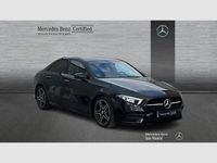 Usado Mercedes A200 AMG line 150 CV (110 kW) 2022 Negro Berlina