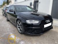 Usado Audi A4 S-Line 204 CV (150 kW) 2014 Negro Familiar