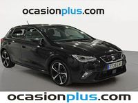 Usado Seat Ibiza FR 110 CV (80 kW) 2022 Negro Utilitario