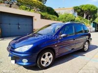 Usado Peugeot 206 90 CV (66 kW) 2006 Azul Familiar