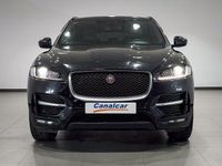 Usado Jaguar F-Pace R-Sport 180 CV (132 kW) 2017 Negro SUV