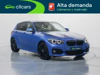 Usado BMW 118 150 CV (110 kW) 2019 Azul Utilitario