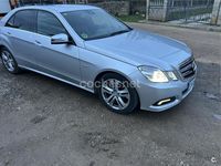 Usado Mercedes E350 Avantgarde 211 CV (155 kW) 2009 Gris / plata Berlina