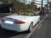 Usado Jaguar XK 298 CV (219 kW) 2008 Blanco Descapotable