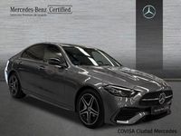 Usado Mercedes C300e AMG line 313 CV (230 kW) 2024 Gris Berlina