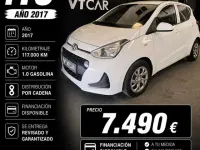 Usado Hyundai i10 67 CV (49 kW) 2017 Blanco Utilitario