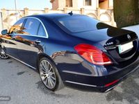 usado Mercedes S500 Clase S4MATIC L-LUXE-PIEL-LEDS-NAVI COMAND-CAMARA 360-FU