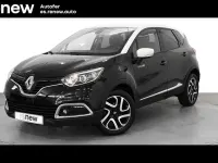 Usado Renault Captur Zen 90 CV (66 kW) 2017 Negro techo blanco SUV