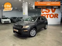 Usado Jeep Compass Sport 140 CV (102 kW) 2018 Gris / plata SUV