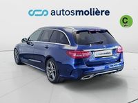 Usado Mercedes C220 194 CV (142 kW) 2018 Azul Familiar