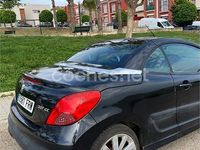 Usado Peugeot 207 CC Sport 110 CV (80 kW) 2007 Negro Descapotable