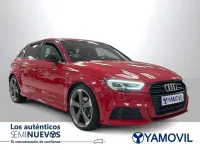 Usado Audi A3 Sportback S-Line 150 CV (110 kW) 2018 Rojo Utilitario