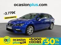 Käytetty Seat Leon FR 150 HP (110 kW) 2017 Sininen Farmari