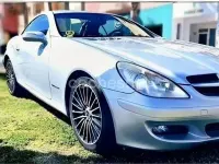 Usado Mercedes SLK200 163 CV (119 kW) 2005 Gris / plata Descapotable