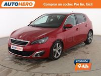 Usado Peugeot 308 Allure 115 CV (84 kW) 2014 Rojo Berlina