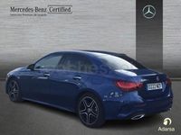 Usado Mercedes A200 AMG line 150 CV (110 kW) 2025 Azul Berlina