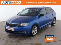 Usado Skoda Rapid Ambition 110 CV (80 kW) 2016 Azul Utilitario