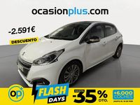 Usado Peugeot 208 Allure 100 CV (73 kW) 2016 Blanco Utilitario