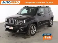 Usado Jeep Renegade Limited 190 CV (139 kW) 2021 Negro SUV