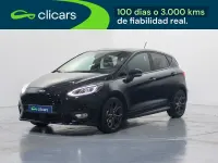 Usado Ford Fiesta ST-Line 75 CV (55 kW) 2020 Negro Utilitario