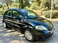 Usado Citroën C3 75 CV (55 kW) 2003 Negro Berlina