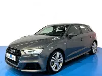 Usado Audi A3 S-Line 150 CV (110 kW) 2019 Gris / plata Berlina