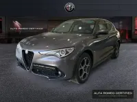 Usado Alfa Romeo Stelvio Sprint 190 CV (139 kW) 2020 Gris SUV