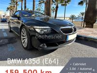 Usado BMW 635 Cabriolet 286 CV (210 kW) 2008 Negro Descapotable
