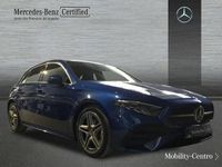 Usado Mercedes A180 AMG line 116 CV (85 kW) 2024 Azul espectra Utilitario