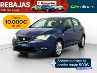 Usado Seat Ibiza Reference 75 CV (55 kW) 2017 Azul Berlina