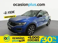 Usado VW T-Roc Advance 150 CV (110 kW) 2019 Azul SUV