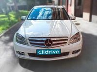 Usado Mercedes C200 Avantgarde 136 CV (100 kW) 2009 Blanco Berlina