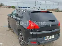 Usado Peugeot 3008 Active 112 CV (82 kW) 2011 Negro Familiar