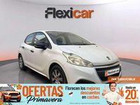 Usado Peugeot 208 Access 75 CV (55 kW) 2016 Blanco Utilitario