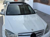 Usado Mercedes C200 136 CV (100 kW) 2010 Blanco Familiar