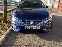 Usado Seat Leon FR 150 CV (110 kW) 2018 Azul Berlina
