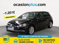 Usado VW Golf VII Advance 125 CV (91 kW) 2017 Negro