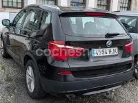 Usado BMW X3 177 CV (130 kW) 2012 Negro SUV