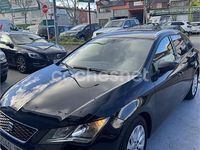 Usado Seat Leon ST Style 115 CV (84 kW) 2017 Negro Familiar