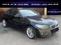 Usado BMW 218 Sport Line 150 CV (110 kW) 2016 Negro Coupe