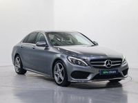 Usado Mercedes C220 170 CV (125 kW) 2017 Gris Berlina